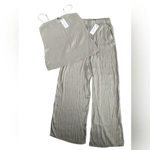 Dynamite Camisole And Wide Leg Pants